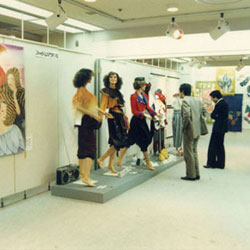 作品展 駅前第2ビルアートプラザにて（1982）