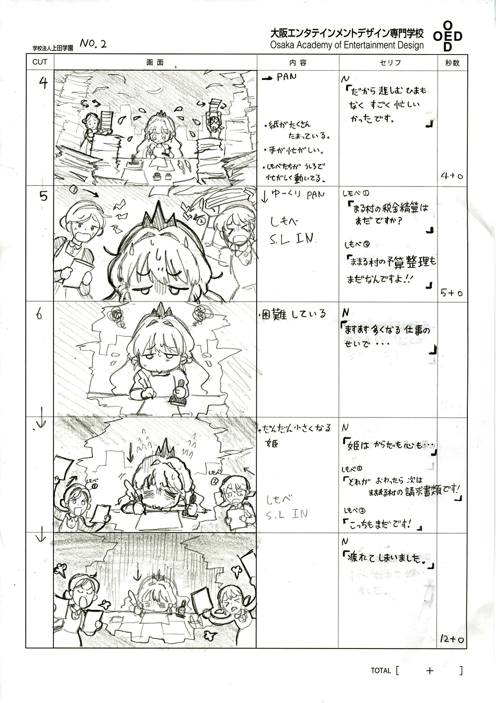 アニメーション作品 大阪総合デザイン専門学校